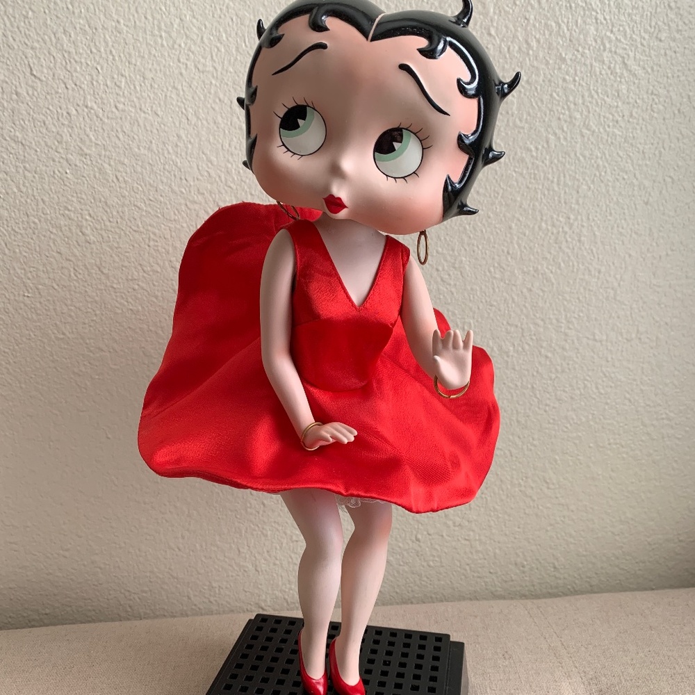 Betty Boop Porcelain Doll